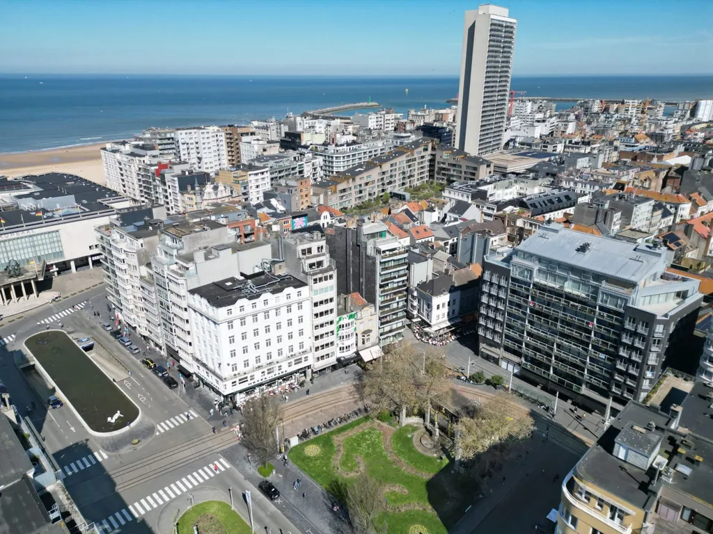 Õhuvaade - Spacious Apartment with Terrace in Ostend