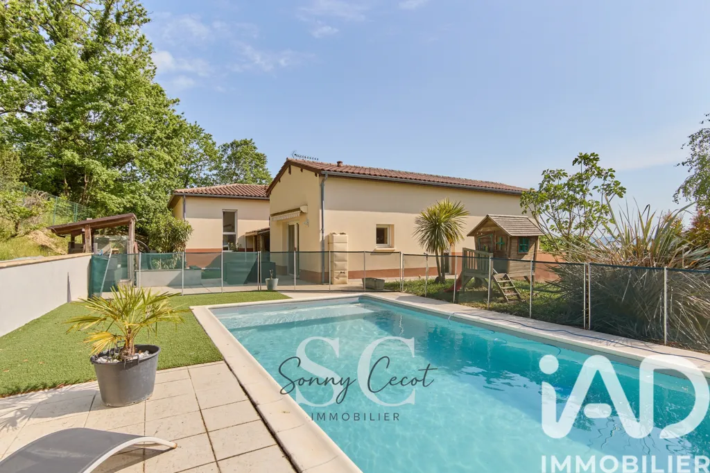 Piscine - Maison d'Architecte avec Vue Panoramique à Bon-Encontre