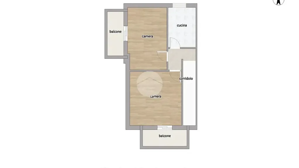 Floor Plan - Semi-Detached Villa with Garden in Rovato