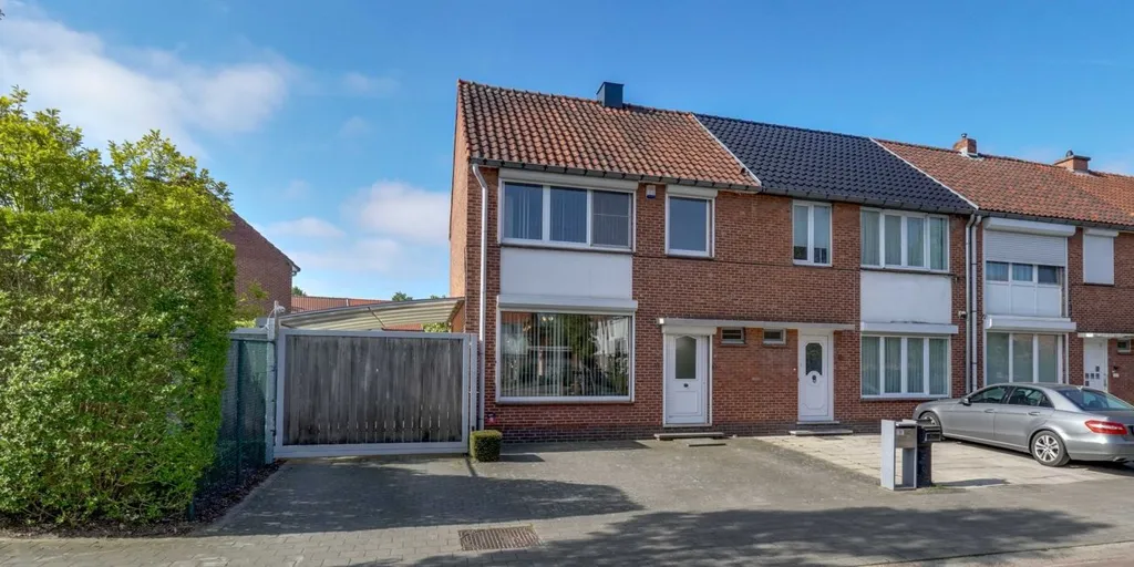 Extérieur - Maison à Demi-Étage avec Jardin à Hasselt