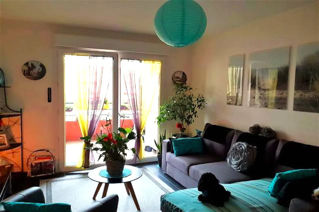 Séjour - Appartement 2 Pièces avec Terrasse à Argelès-sur-Mer