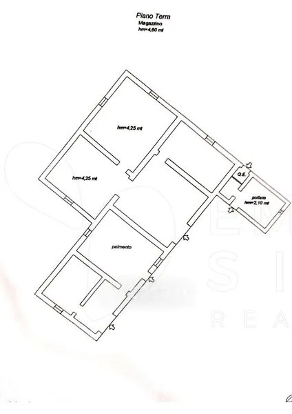 Plan - Noble Villa with Panoramic Terrace in Palazzolo Acreide