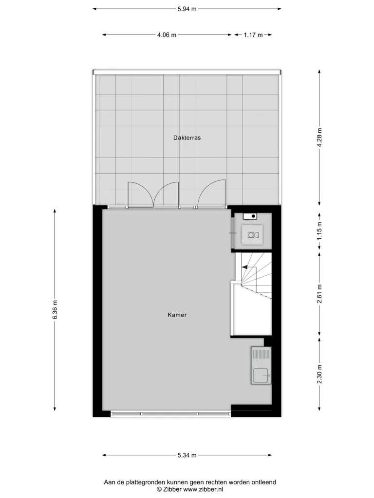 Plan - Dijkwoning with Uiterwaarden View in Arnhem-Zuid