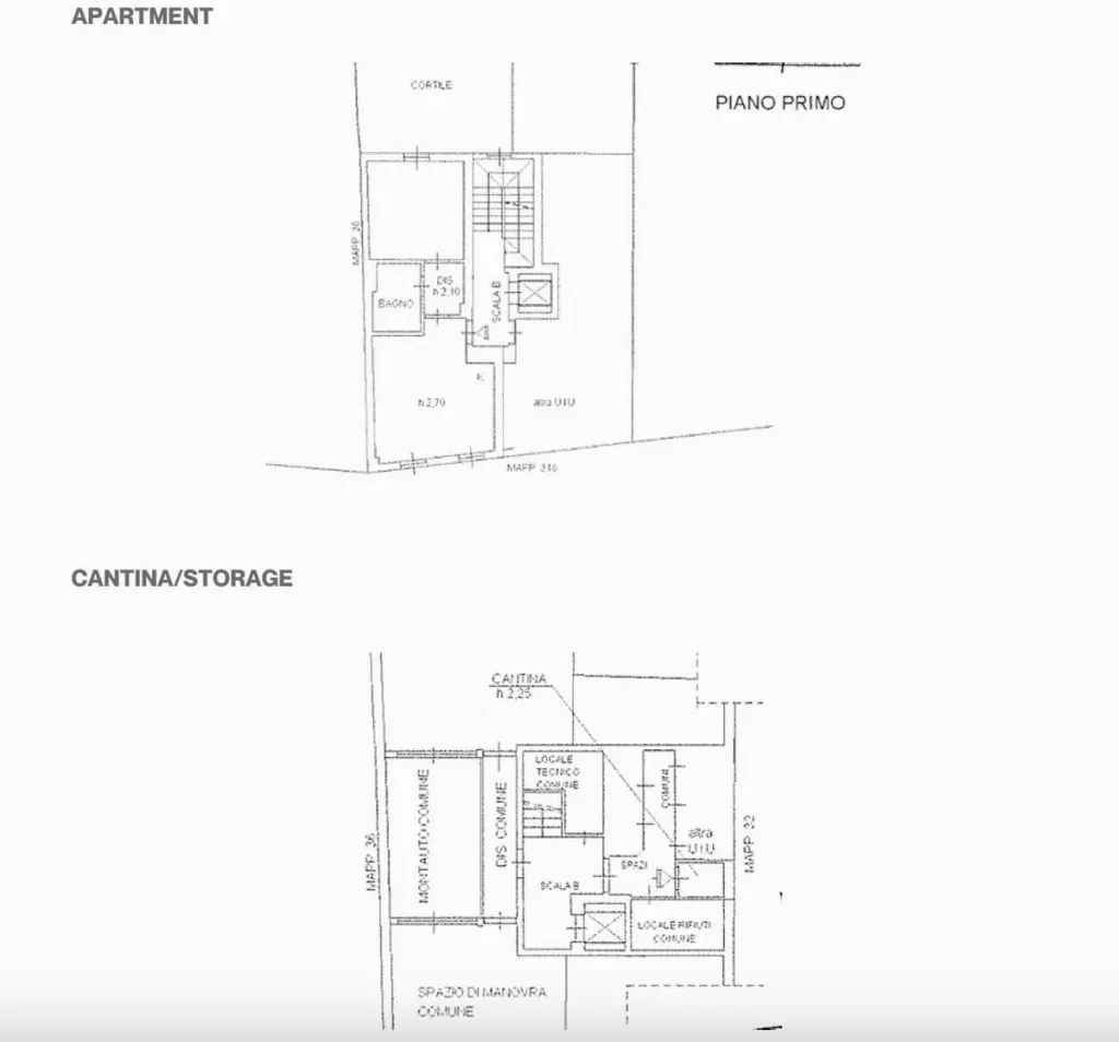 Plan - Luxury Apartment with Park View in Milan