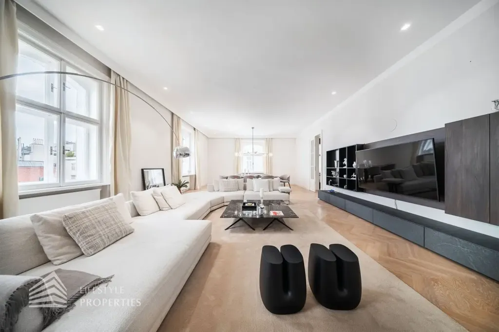 Séjour - Designer Apartment with Balcony in Vienna Centre