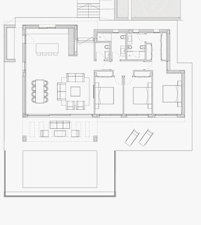 Plan - Contemporary Villa with Pool in Benahavís