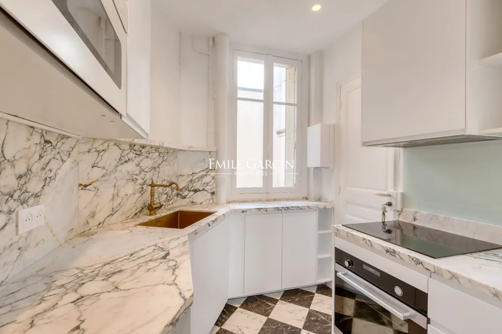Köök - Paris Apartment with Tour Eiffel View