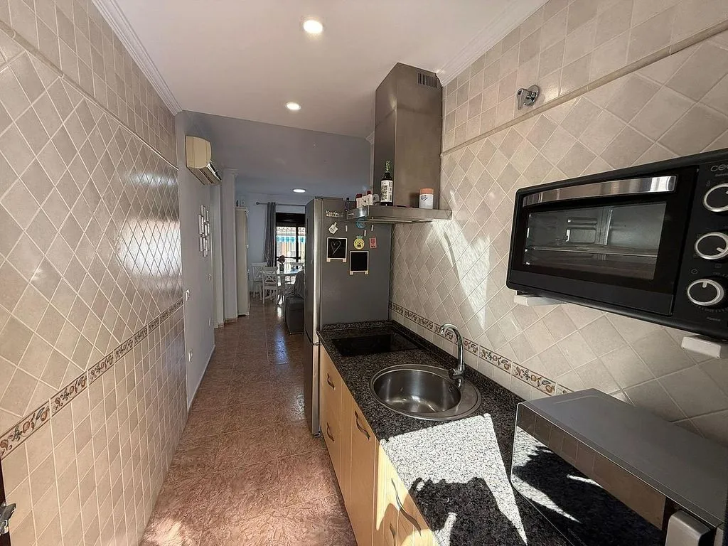 Kitchen - 2-Bed Apartment with Terrace in Chipiona