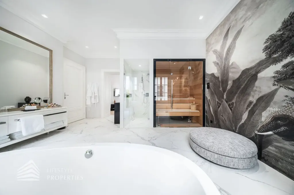 Salles de bain - Designer Apartment with Balcony in Vienna Centre