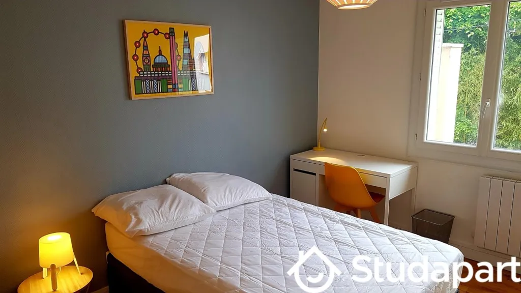 Camere da letto - Modern Colocation with Balcony in Valence
