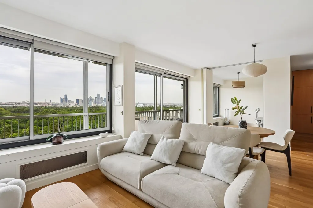 Séjour - Appartement Luxe avec Terrasse à La Muette