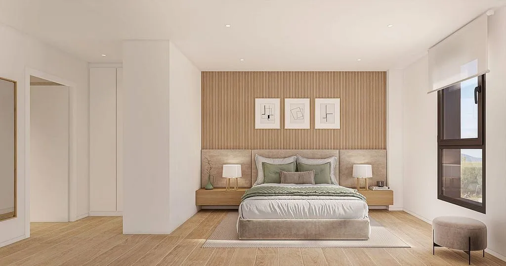 Bedrooms - New Flat with Elevator in Mutilva