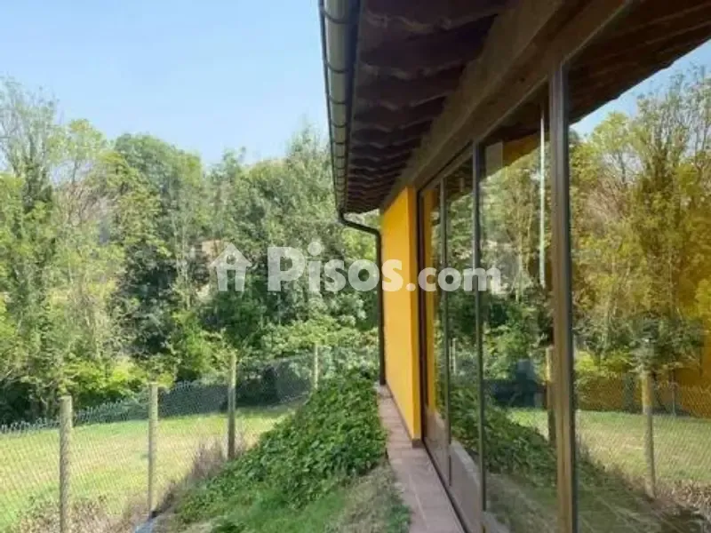Terrace - Chalet with Picos de Europa Views in Arriondas