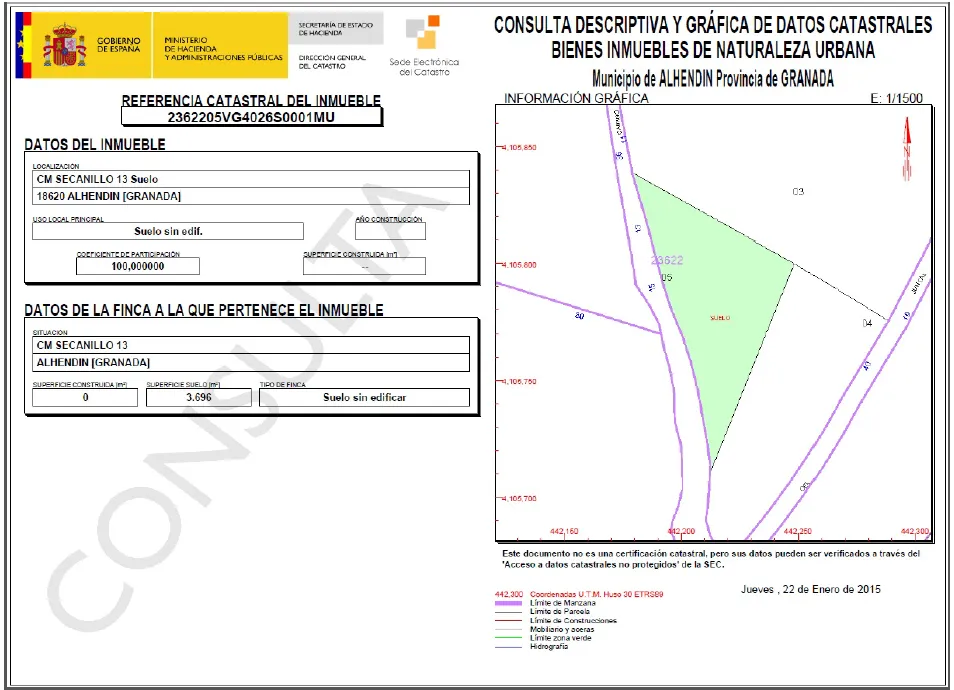 Land Parcel in Alhendín, Granada