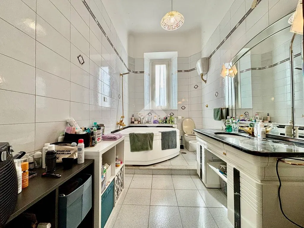 Bathrooms - Period Apartment with Balcony in Florence