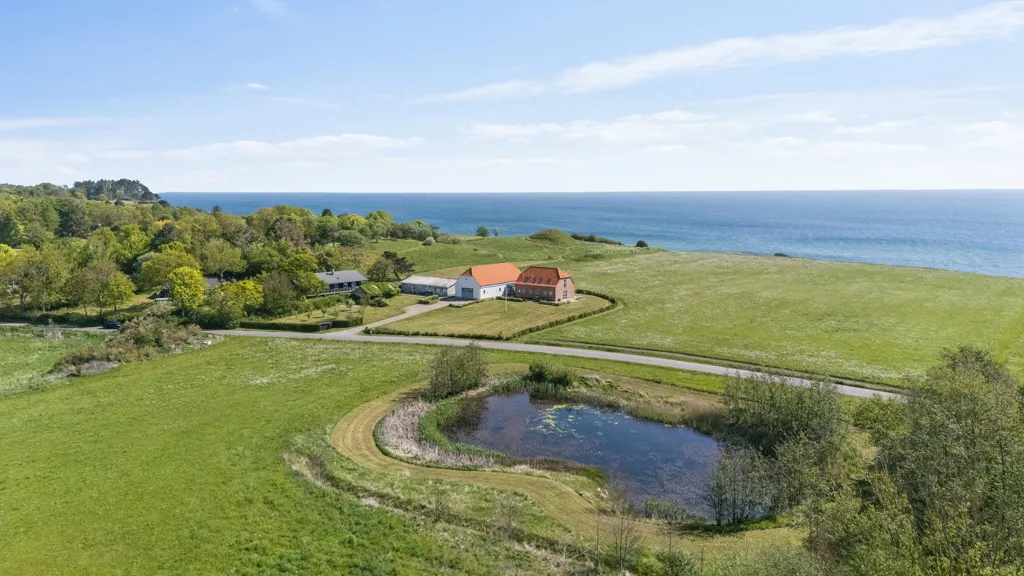 Vista aerea - Detached House with Garden in Ebeltoft