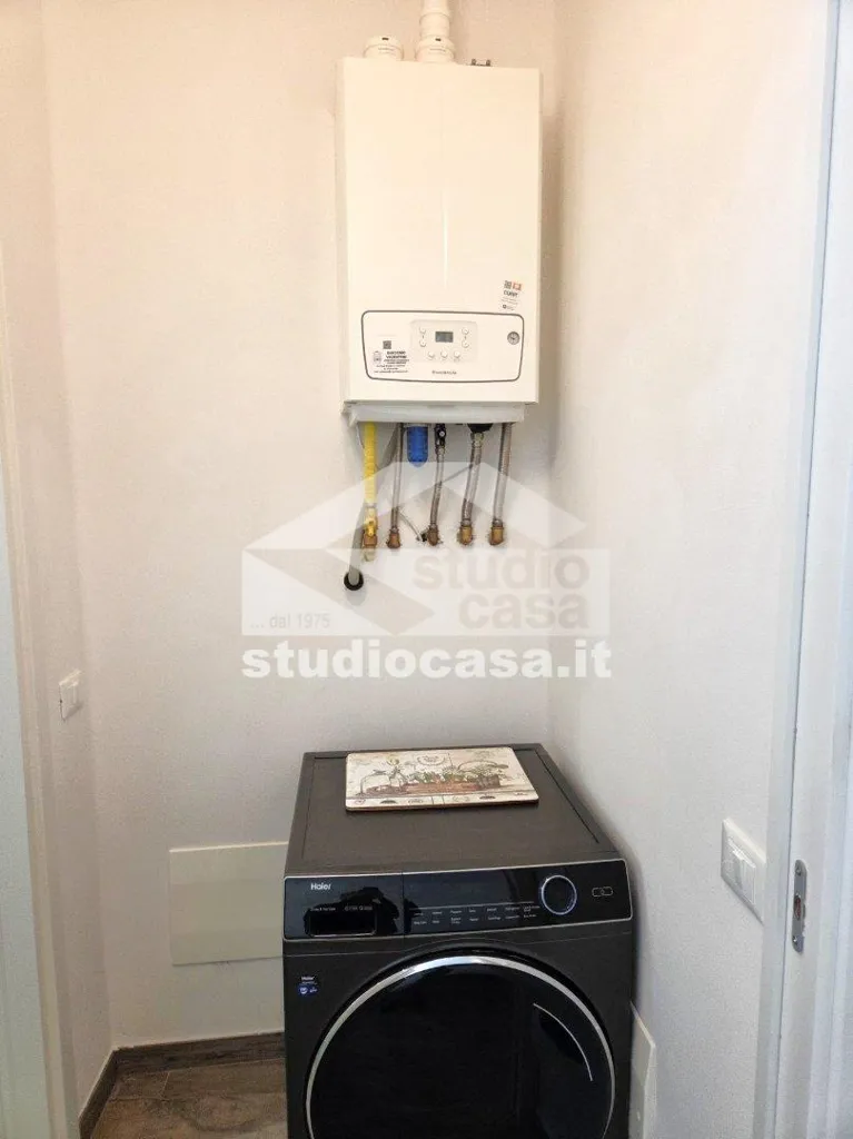 Buanderie - Rear-Facing Apartment with Balcony in Cremona
