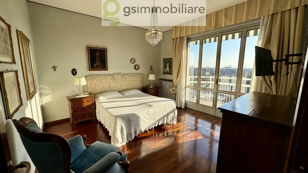 Bedrooms - Spacious Penthouse with Triple Exposure in Brescia