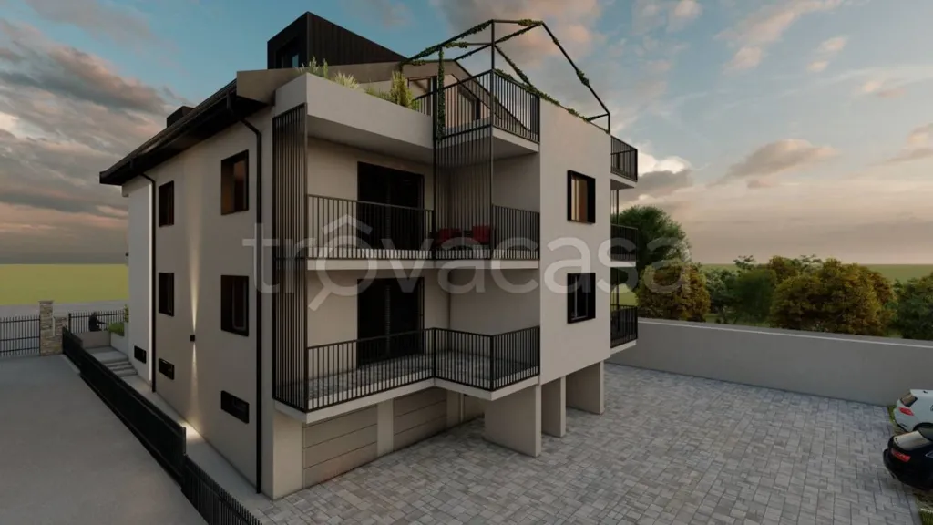 Retrofitted Mansard Apartment with Balcony in Bra