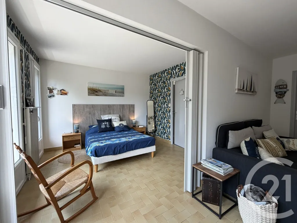 Chambres - Appartement 3 Pièces avec Balcon à Jard-sur-Mer