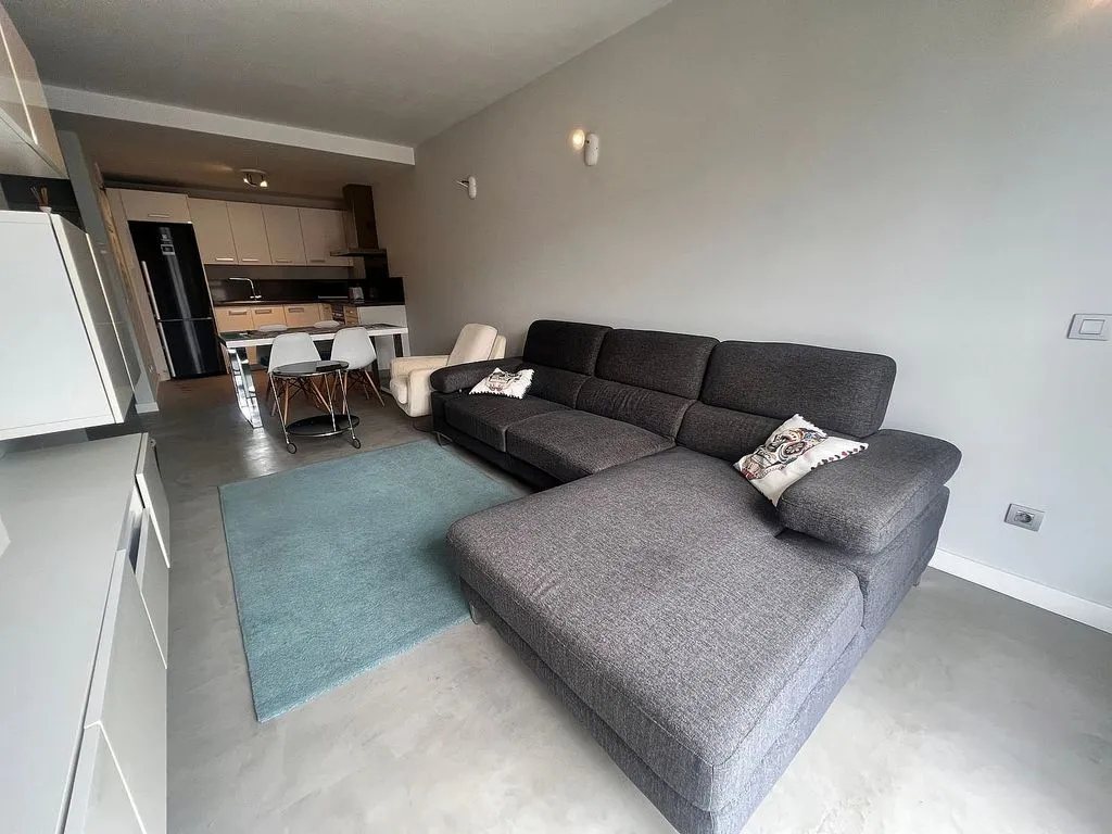 Living Room - Apartment with Pool in Calle Camelia