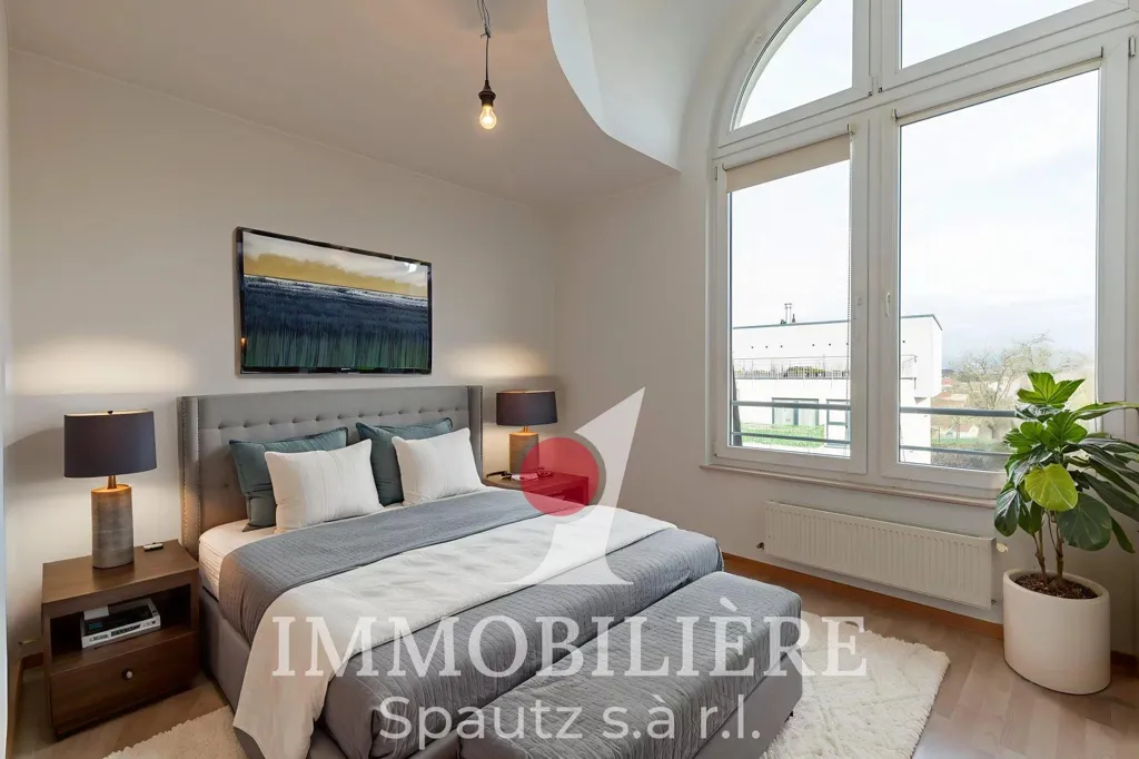 Chambres - Appartement dernier étage avec vue dégagée à Junglinster