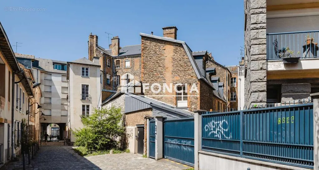 Jardin - Appartement au Calme avec Ascenseur à Rennes Centre
