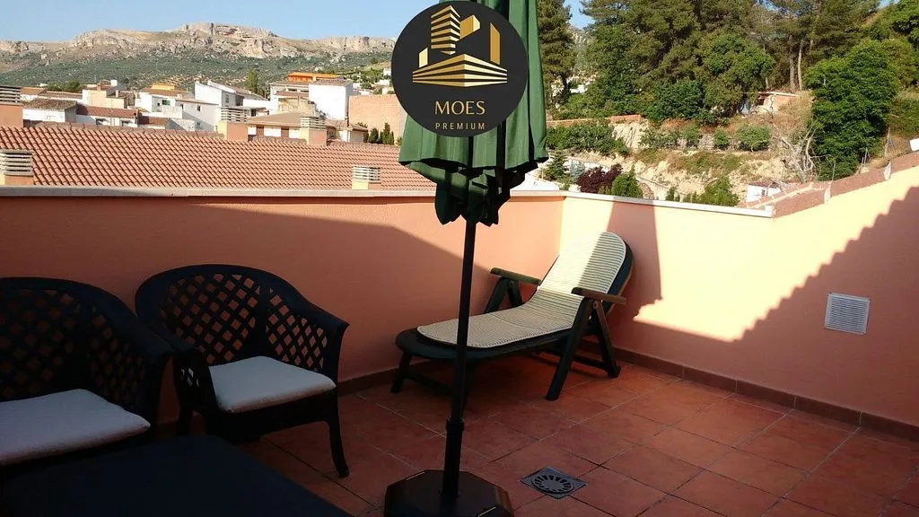 Terrasse - Duplex with Pool in Los Villares