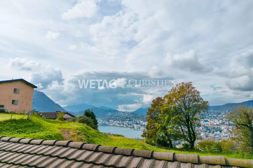 Terrasse - Approved Building Land with Lakeside View in Lugano