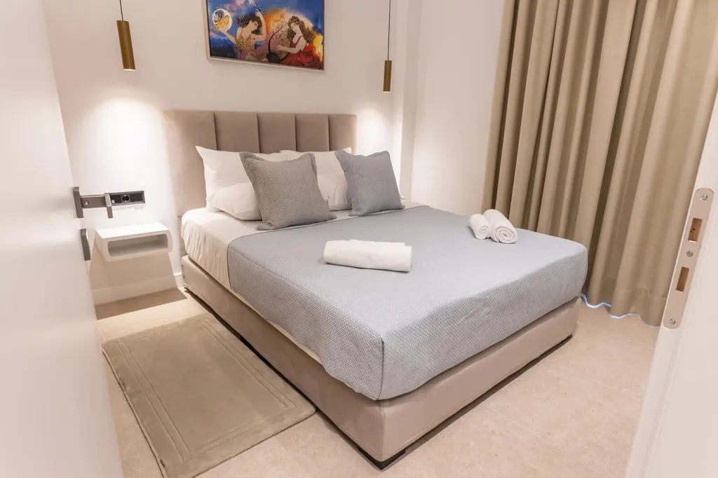 Camere da letto - Flat with Panoramic View in Neos Kosmos, Athens