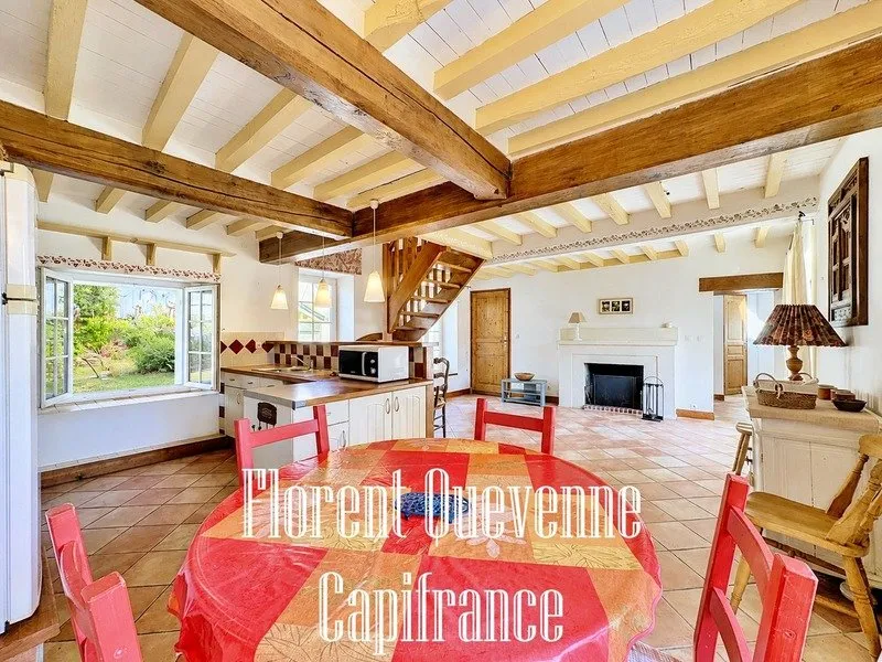 Sala da pranzo - Fully Renovated Stone House in Grimbosq
