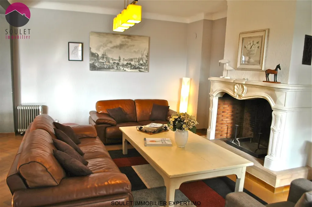 Séjour - Grande Maison en Pierre avec Logement Séparé à Bédoin