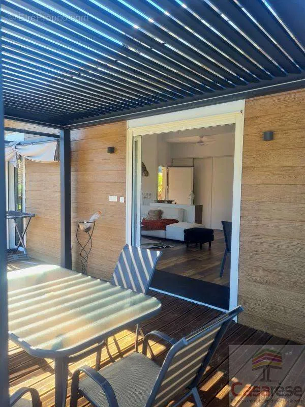 Terrace - Exceptional Property Ensemble with Pool in L'Entre-Deux