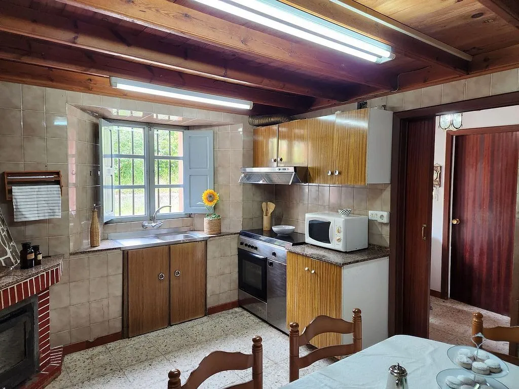 Cuisine - Country House with Terrace in Coiroa