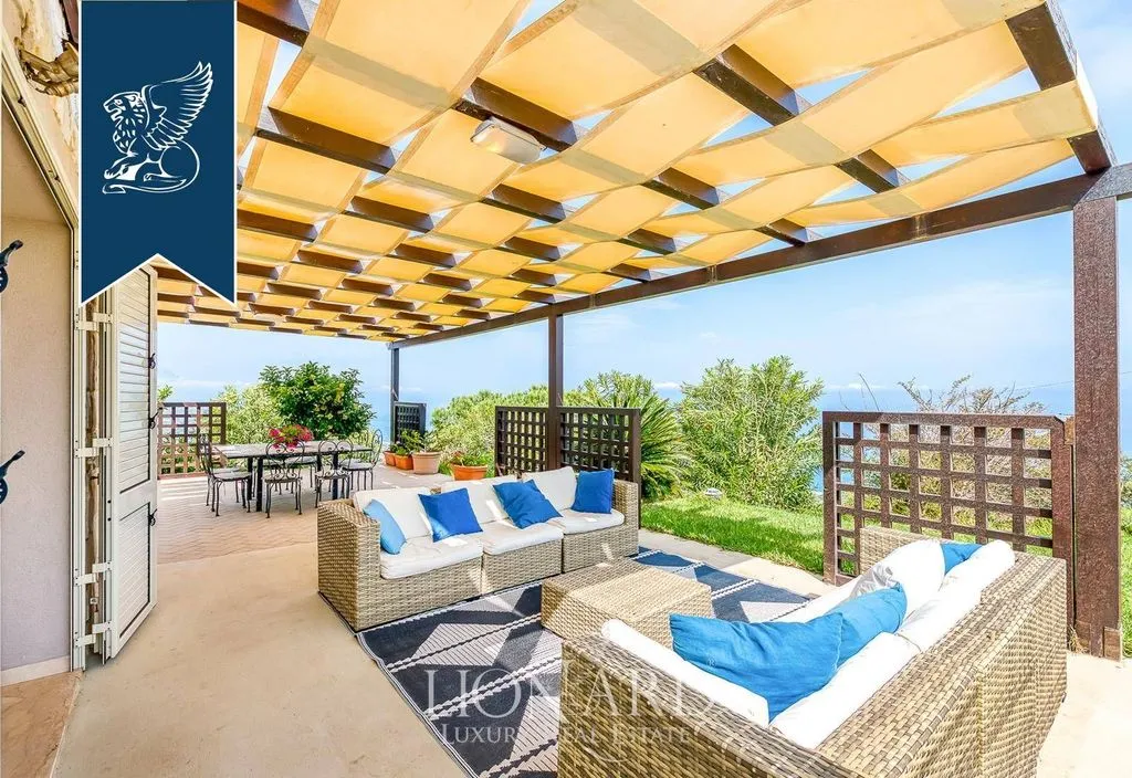 Terrasse - Luxury Villa with Sea View in Cefalù