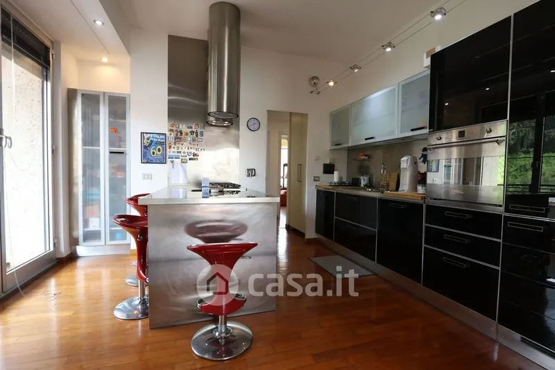 Cuisine - Elegant Apartment with Balcony in Genoa Centre