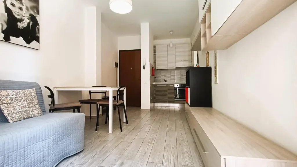 Séjour - Modernised Studio with Balcony in Pisa