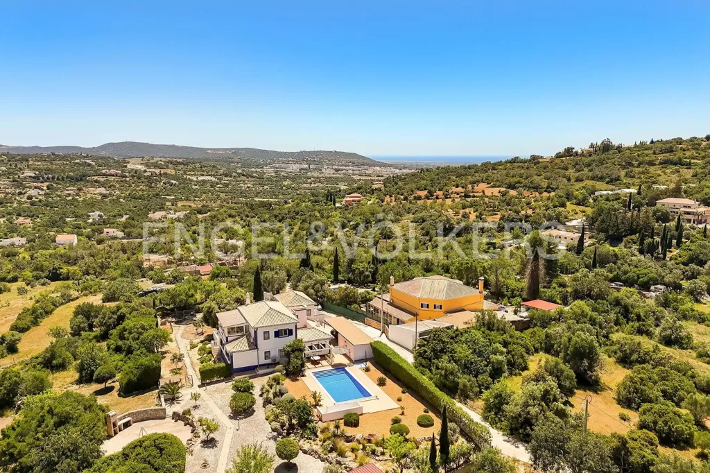 Vista aerea - Sustainable Luxury Villa with Private Pool in Loulé