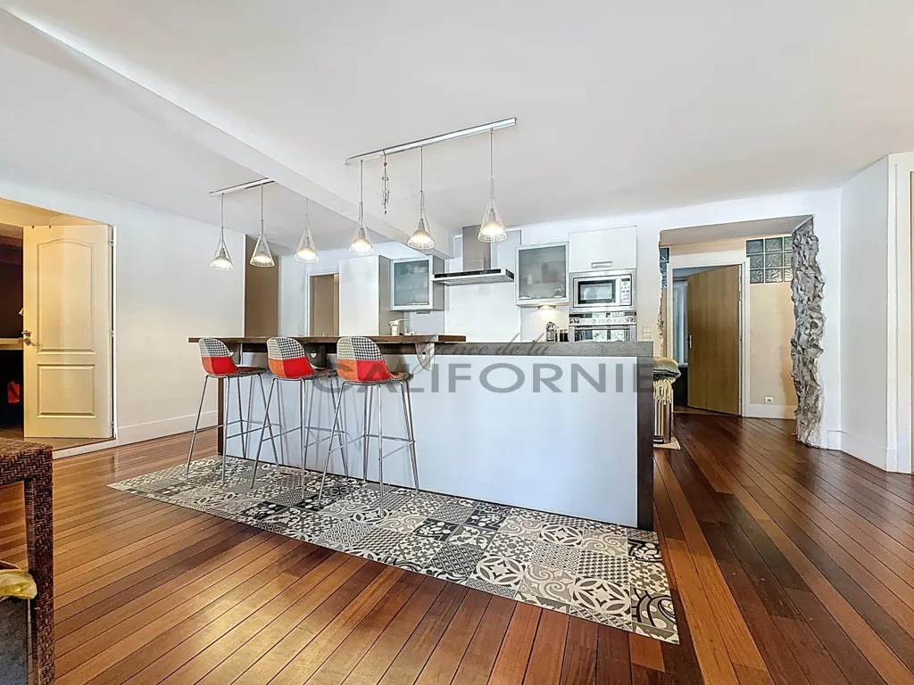 Köök - Loft with Double Living Room in Cannes