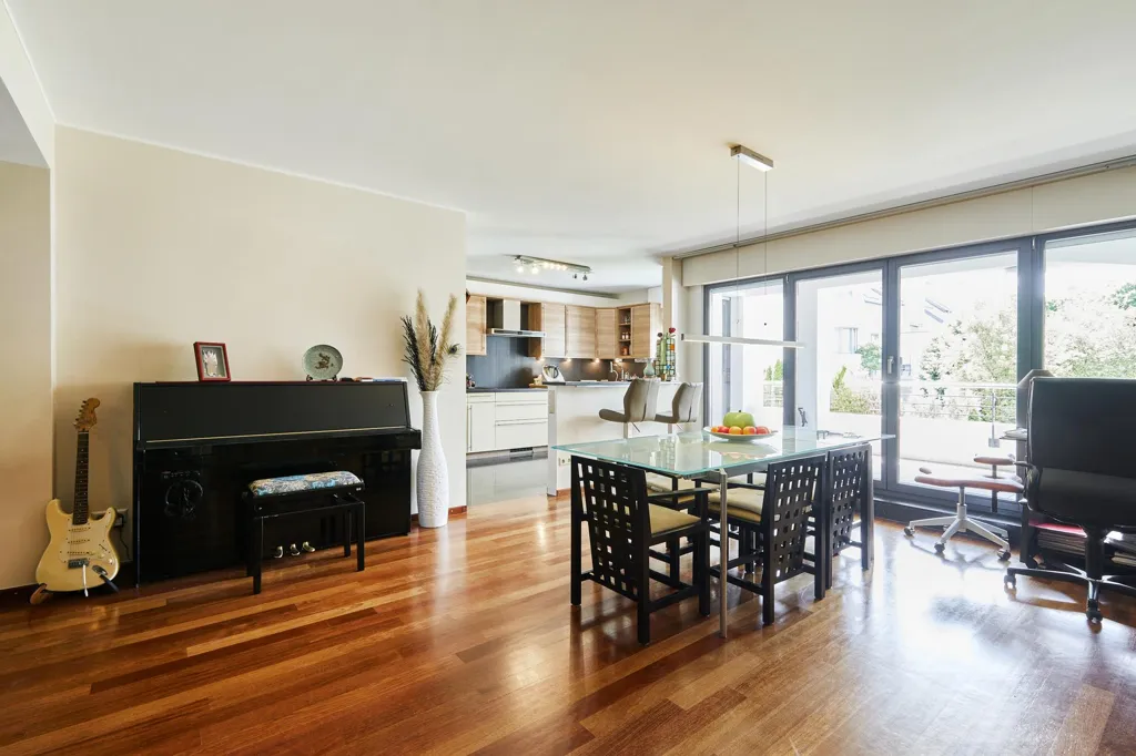 Séjour - Appartement avec terrasse à Luxembourg-Merl