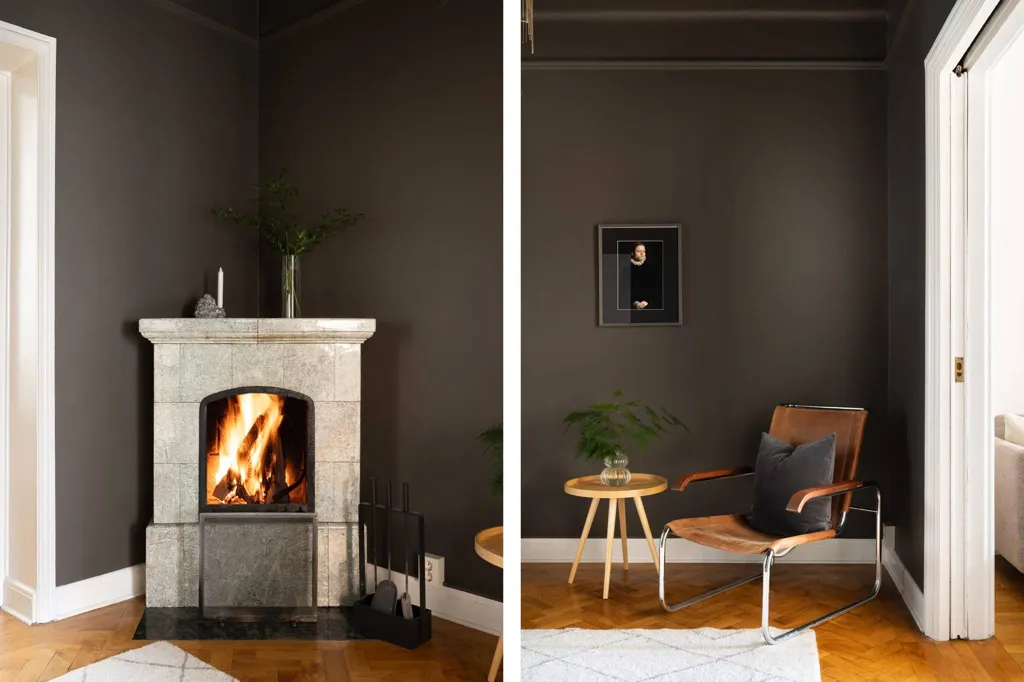 Séjour - Parisian-Style Flat with Balcony in Vasastan