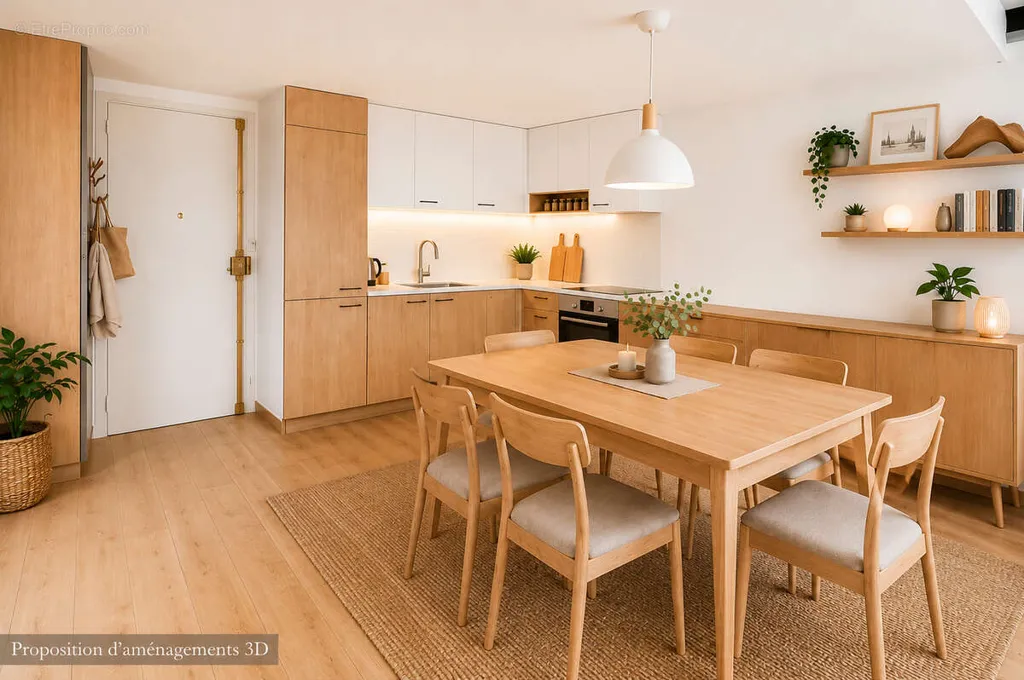 Salle à manger - Appartement Parisien avec Charme au 3ème Étage