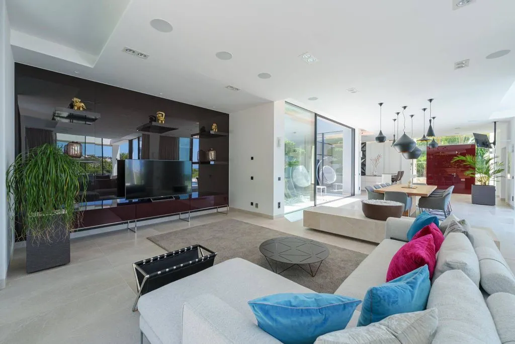 Soggiorno - Luxury Villa with Sea View in Andratx