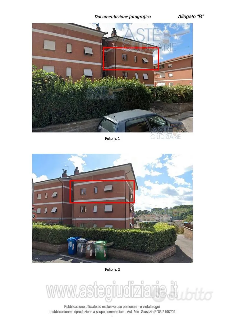 Residential Apartment with Garage in Capranica