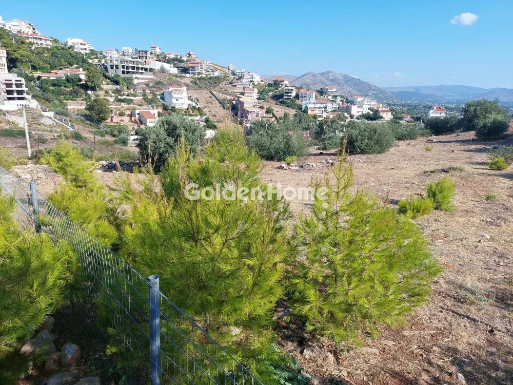 Jardin - Plot with Sea View in Nea Makri