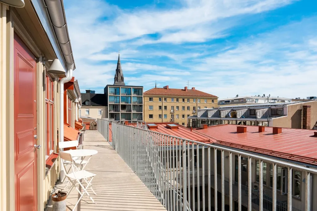 Balcone - Characterful Flat with City Centre Views in Jönköping
