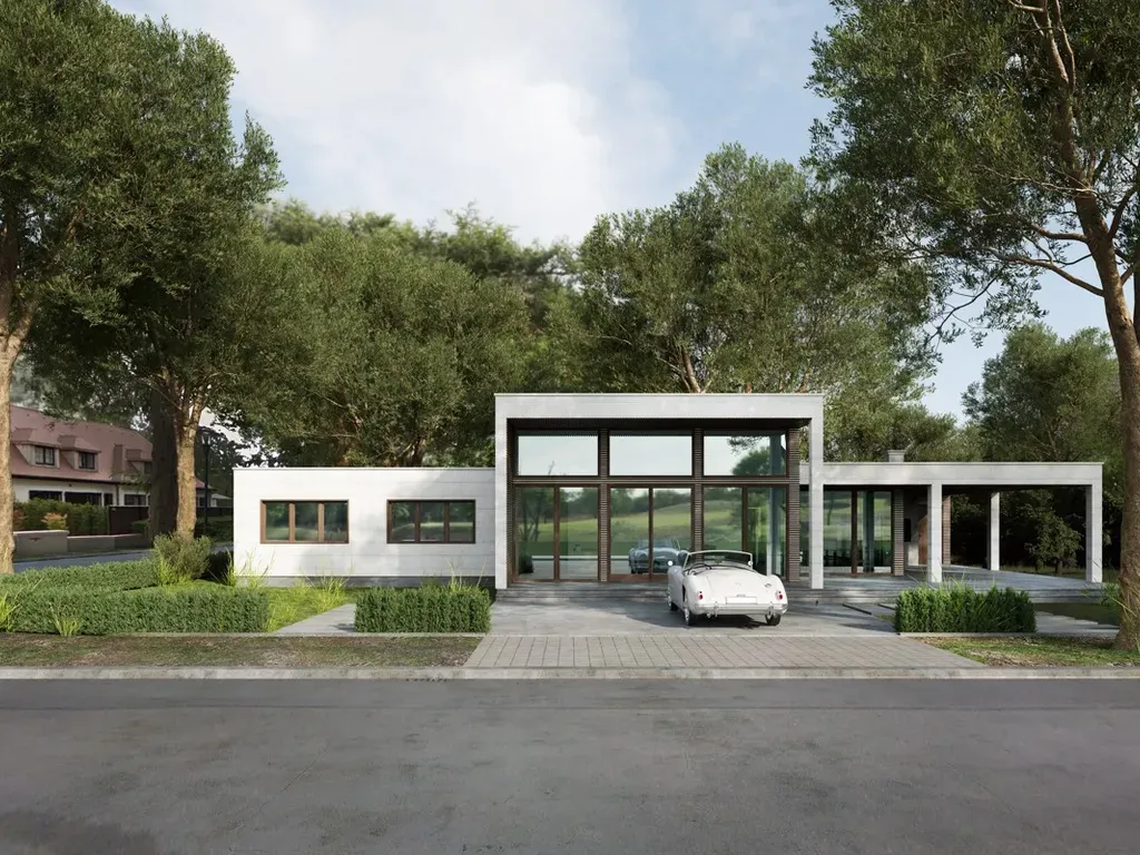 Corner Plot with Green Setting in Wielsbeke