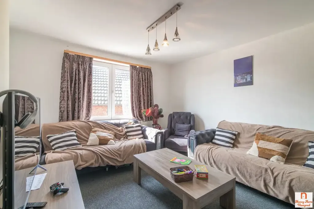 Living Room - Apartment Building with High Visibility in Herk-de-Stad