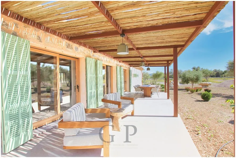 Terrasse - Contemporary Finca with Pool in Capdepera, Mallorca