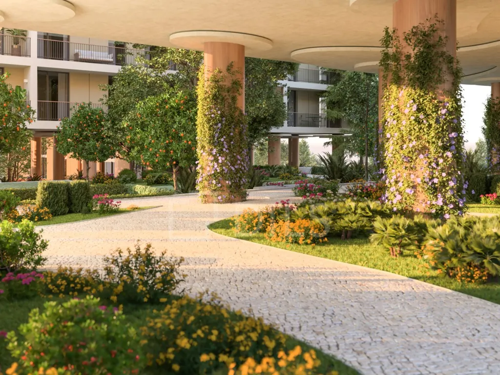 Giardino - Luxury 3-Bedroom Flat with Balcony in Carnaxide
